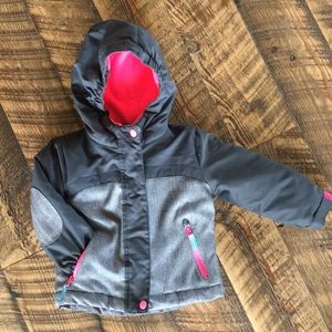 Toddler Girls 3-in-1 Coat